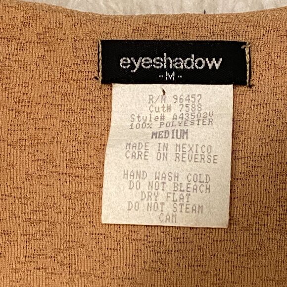 Vintage Eyeshadow Yellow Long Sleeve Ruffle Blouse - Picture 2 of 14